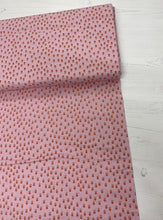Load image into Gallery viewer, Little flowers on pink cotton fabric - 1/2 mtr