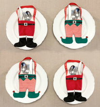 Load image into Gallery viewer, Christmas Cutlery Holders pattern