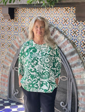 Load image into Gallery viewer, Easy Fit Top Kit (sizes 10-28) - Green Floral