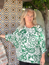 Load image into Gallery viewer, Easy Fit Top Kit (sizes 10-28) - Green Floral