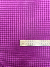Load image into Gallery viewer, Teal or Magenta Geometric Pinwheel cotton fabric - 1/2 mtr -two colourways
