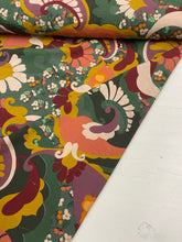 Load image into Gallery viewer, Large Boarder Print Poly/Viscose x 1/2mtr - Dressmaking Fabric