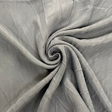 Load image into Gallery viewer, Cupro grey herringbone x 1/2mtr - Dressmaking Fabric