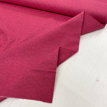 Load image into Gallery viewer, Magenta swirls cotton fabric - 1/2 mtr