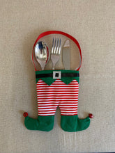 Load image into Gallery viewer, Christmas Cutlery Holders pattern