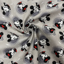 Load image into Gallery viewer, Classic Mickey Mouse Cotton Fabric 1/2m