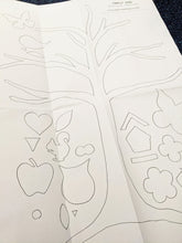 Load image into Gallery viewer, Family Tree Quilt Template