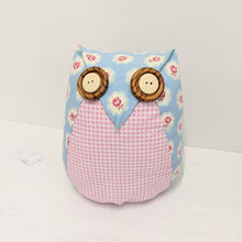 Load image into Gallery viewer, free sewing pattern owl and sewing cat