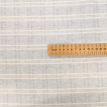 Load image into Gallery viewer, Light grey check fabric (wide) x 1/2mtr