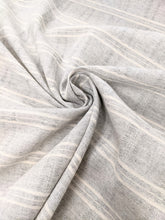 Load image into Gallery viewer, Light grey check fabric (wide) x 1/2mtr