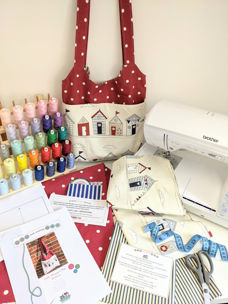 Club Membership OneOff Trial owl and sewing cat