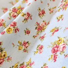 Load image into Gallery viewer, Blue floral needle cord x 1/2mtr