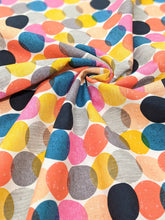 Load image into Gallery viewer, Colourful spots fabric - 1/2 mtr