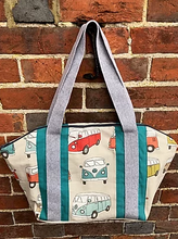 Load image into Gallery viewer, Zipped Tote Bag Pattern