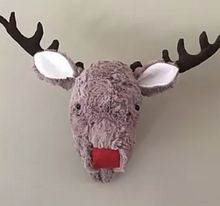 Load image into Gallery viewer, Hanging Reindeer Head Pattern