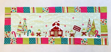 Load image into Gallery viewer, Santa's Grotto Table Runner Pattern