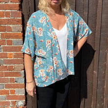 Load image into Gallery viewer, Kimono Jacket sewing pattern. NEW larger size range of UK10-28. Each pattern includes two size options 10-18 & 20-28.