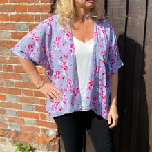 Load image into Gallery viewer, Kimono Jacket sewing pattern. NEW larger size range of UK10-28. Each pattern includes two size options 10-18 & 20-28.