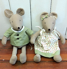 Load image into Gallery viewer, Cute mice set sewing pattern