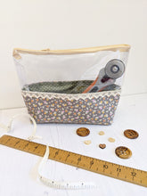 Load image into Gallery viewer, Clear top storage bags Sewing Pattern (two sizes included)