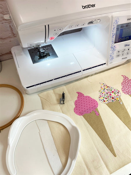 Free motion embroidery