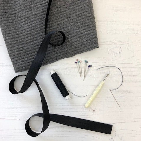 How to sew with bias binding