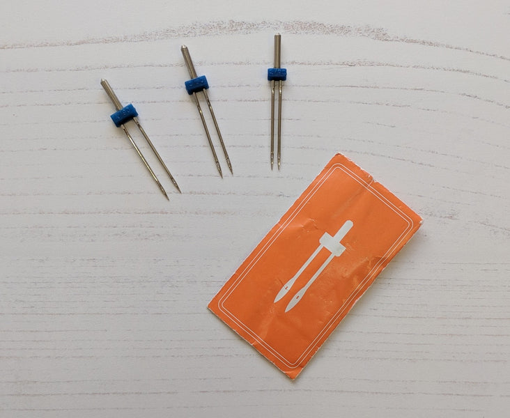 How to sew using a twin needle