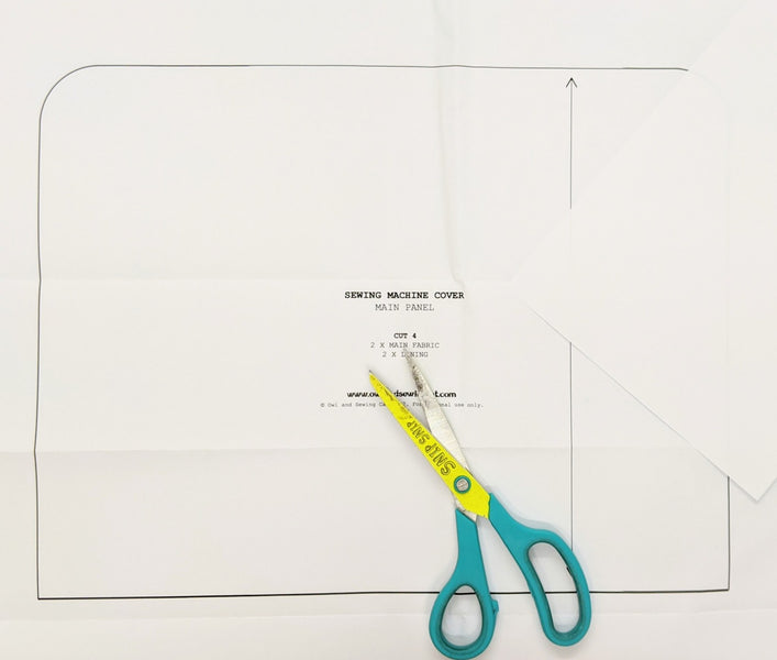 How to adjust the size of the campervan sewing machine cover