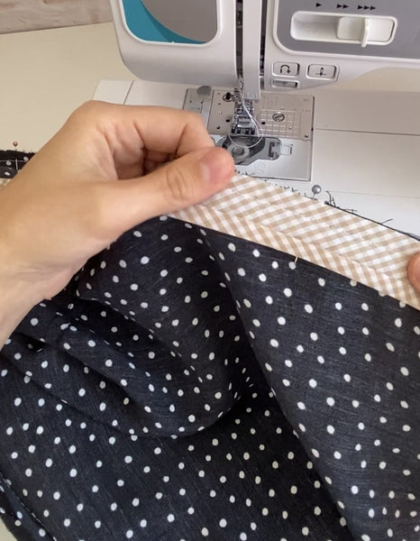 How to sew bias binding to create an elasticated waist