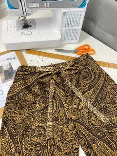 Free waist-tie hack for the Wide Leg Trousers!