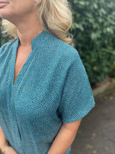 Load image into Gallery viewer, Milan Top Kit - Dotty Viscose (sizes 10-28) - more colours available