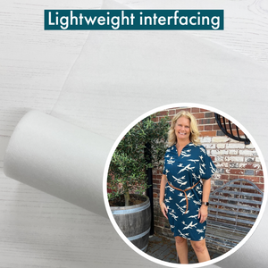 Interfacing Light-weight Iron-on - 1mtr