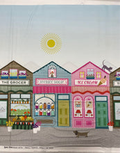 Load image into Gallery viewer, Sweet street double border cotton fabric - 1/2 mtr