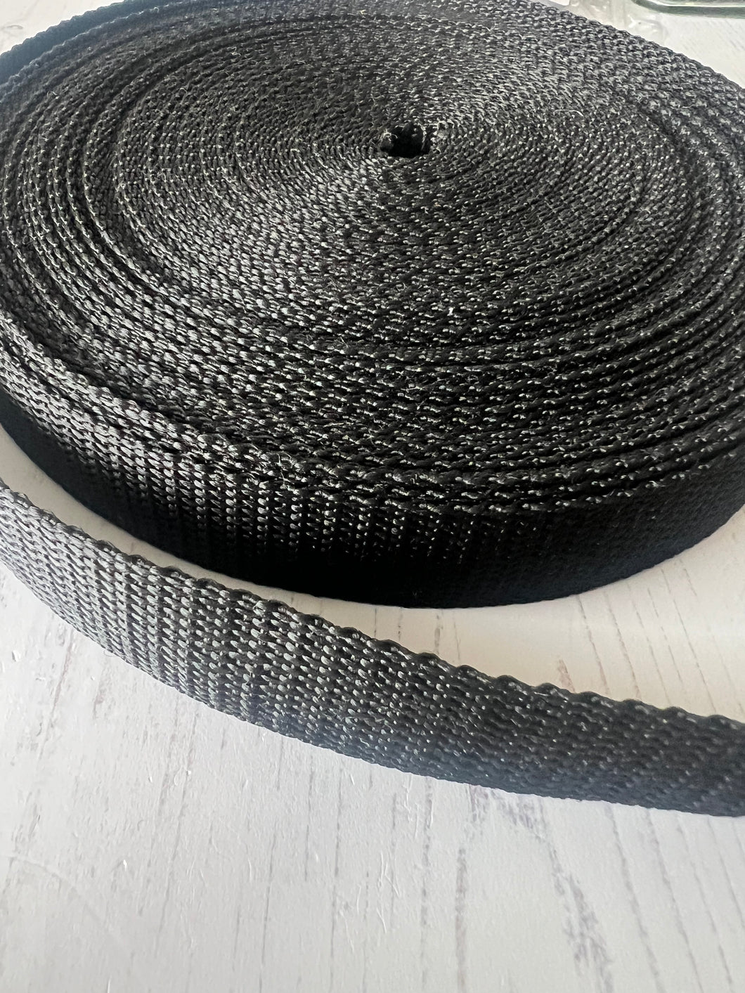 Strapping Black Nylon - 22mm