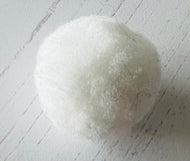 White Pom Pom - 25mm