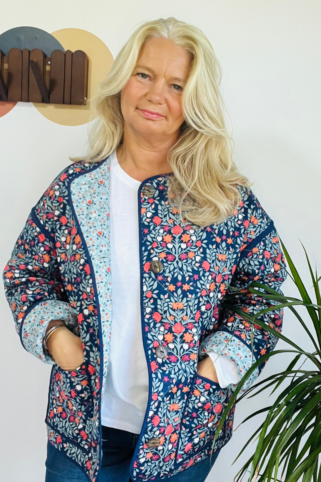 Reversible Quilted Jacket Pattern (sizes 10-28)