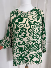Load image into Gallery viewer, Easy Fit Top Kit (sizes 10-28) - Green Floral