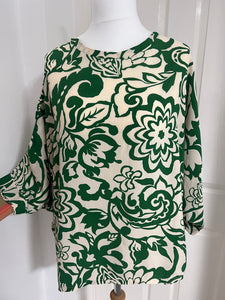 Easy Fit Top Kit (sizes 10-28) - Green Floral