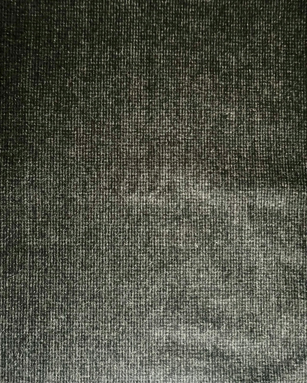 Fabric Remnant - charcoal wool fabric - 150cms