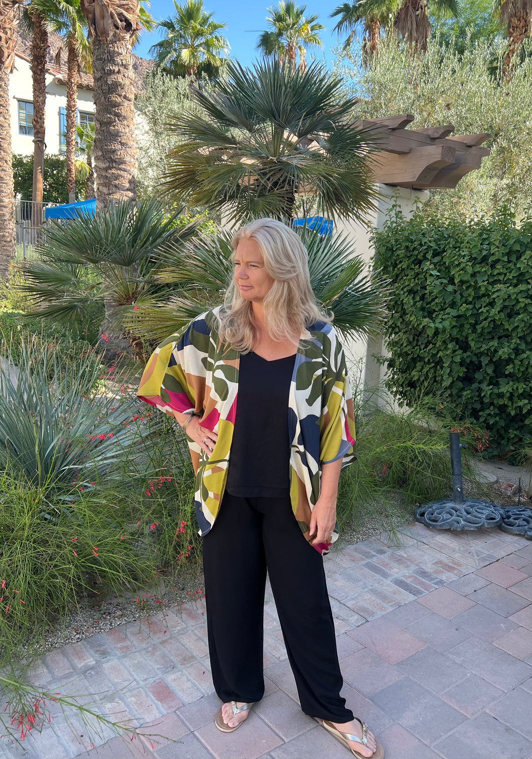 Long Summer Jacket Kit - Deep Palm Leaf