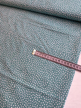 Load image into Gallery viewer, Mint irregular dots cotton fabric - 1/2 mtr