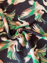 Load image into Gallery viewer, Maribou Stork Viscose Fabric - 1/2mtr - Dressmaking Fabric