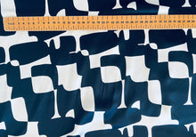 Load image into Gallery viewer, Large Abstract Print Satin Fabric - 1/2mtr - Dressmaking Fabric