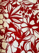 Load image into Gallery viewer, Ruby Large Floral Fabric - 1/2mtr - Dressmaking Fabric