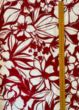 Load image into Gallery viewer, Ruby Large Floral Fabric - 1/2mtr - Dressmaking Fabric