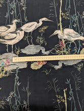 Load image into Gallery viewer, Bird &amp; reeds soft crepe fabric - TWO colourways - 1/2mtr
