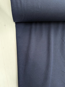 Ponte Roma Navy fabric - 1/2mtr - Dressmaking Fabric