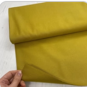 Load image into Gallery viewer, Fabric Remnant - mustard canvas cotton - 36cms