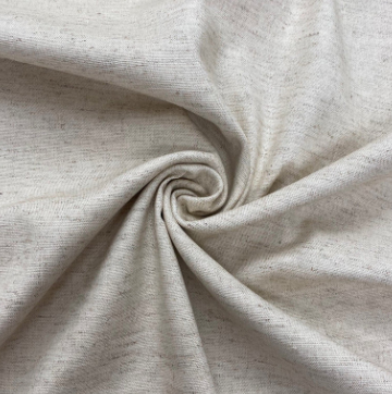 Fabric Remnant - natural linen viscose - 100cm