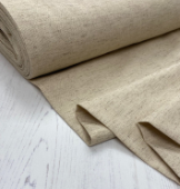 Fabric Remnant - natural linen viscose - 100cm
